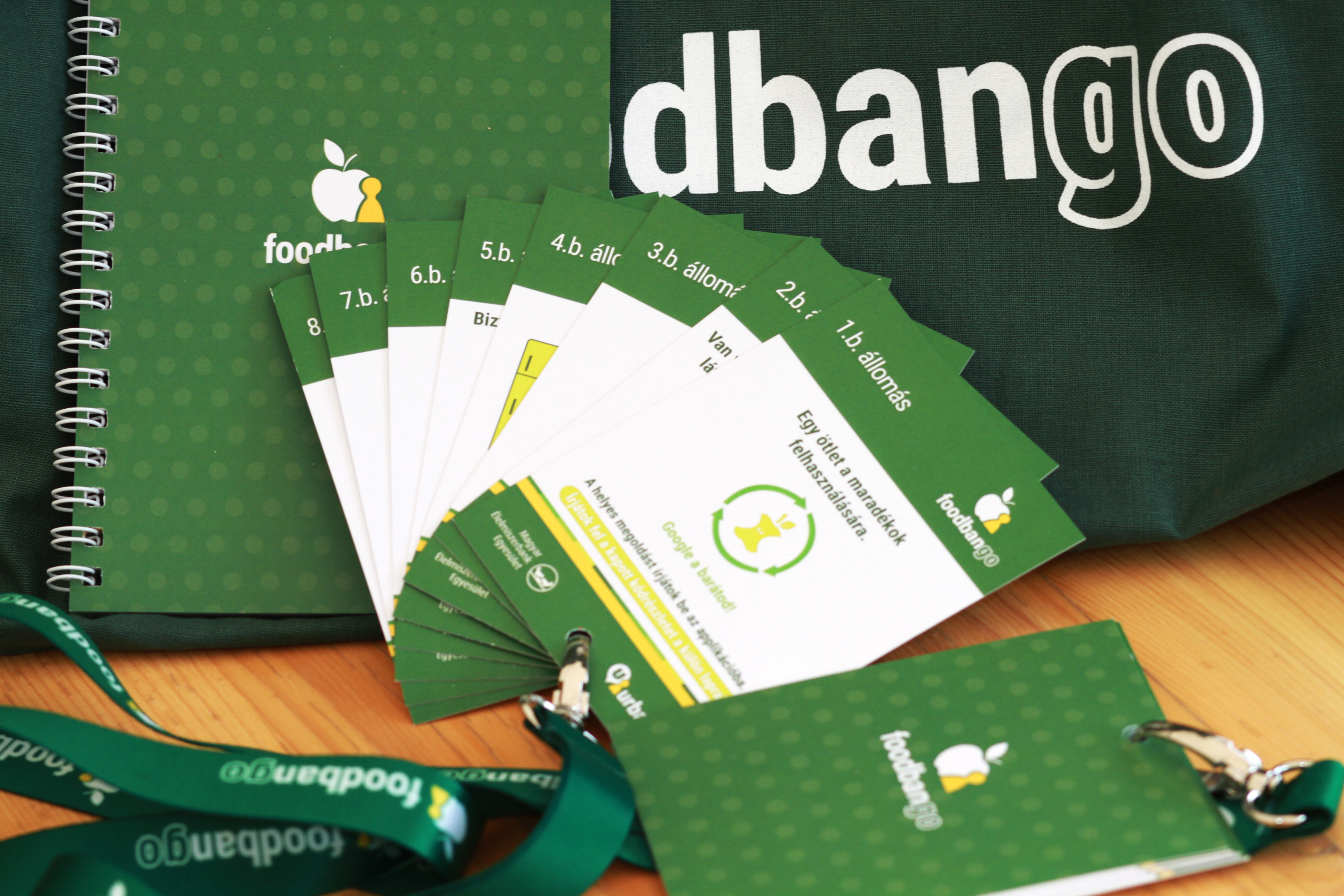 FoodBango Élelmiszerbank edukációs játék