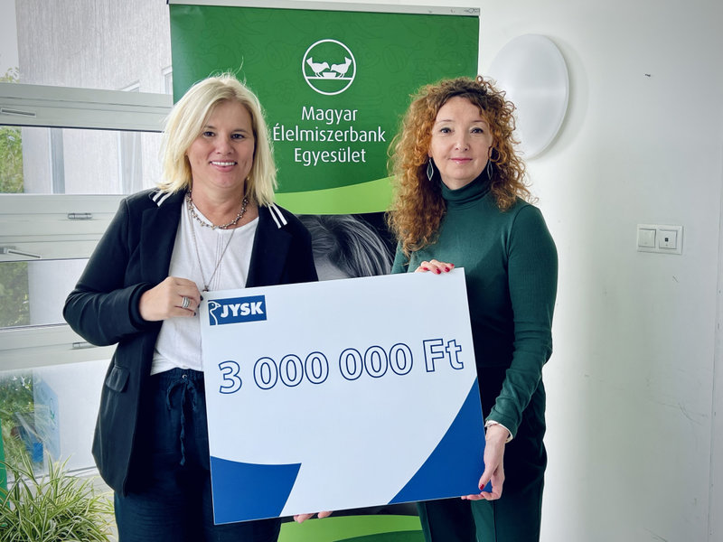 A JYSK megágyaztott a jótékonyságnak