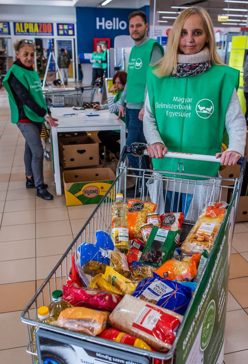 A hétvégi volt minden idők legsikeresebb élelmiszergyűjtése