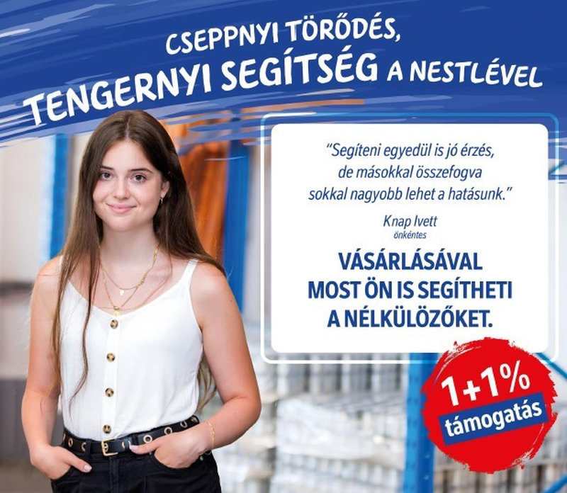 Szimpla kávé, dupla támogatás